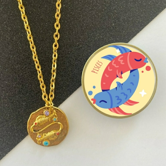 NWT Zodiac Necklace - Picture 3 of 11